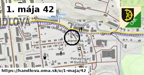 1. mája 42, Handlová