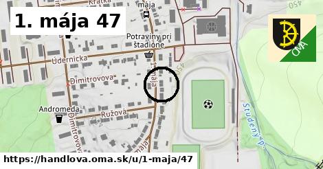 1. mája 47, Handlová