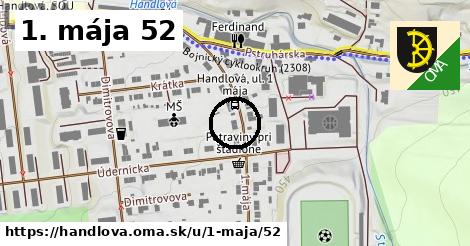 1. mája 52, Handlová