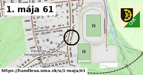 1. mája 61, Handlová