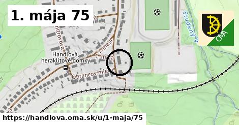 1. mája 75, Handlová