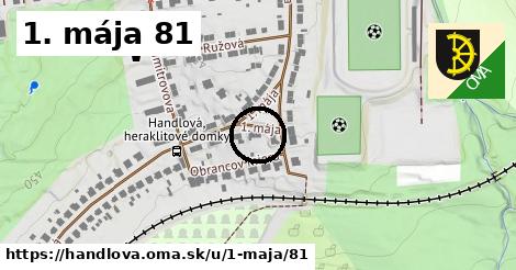 1. mája 81, Handlová