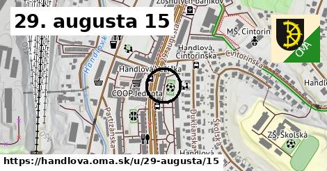 29. augusta 15, Handlová