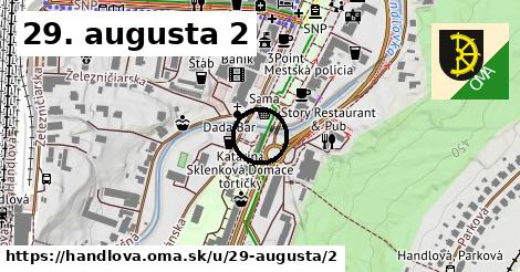 29. augusta 2, Handlová