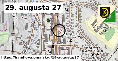 29. augusta 27, Handlová