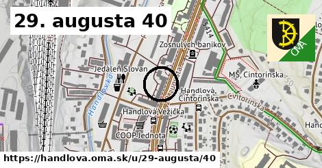 29. augusta 40, Handlová