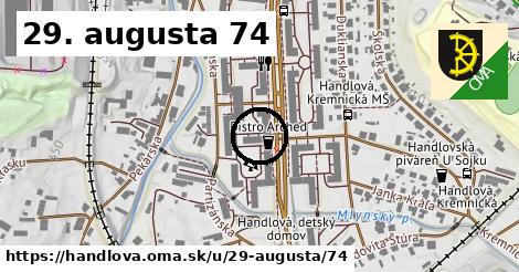 29. augusta 74, Handlová