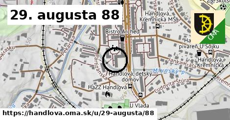 29. augusta 88, Handlová