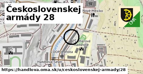 Československej armády 28, Handlová