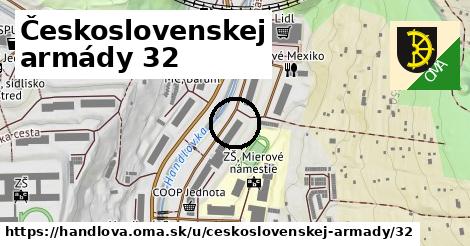 Československej armády 32, Handlová