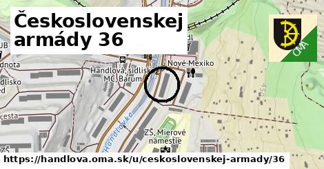 Československej armády 36, Handlová