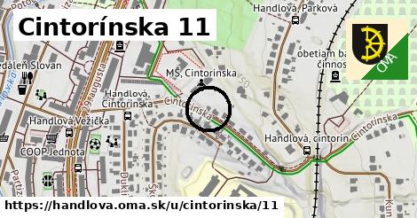 Cintorínska 11, Handlová