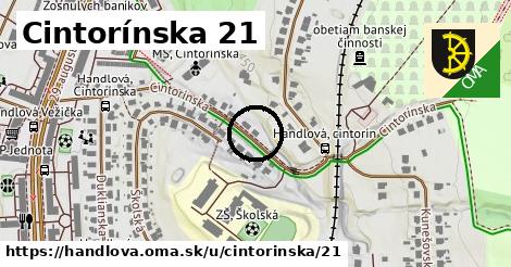 Cintorínska 21, Handlová