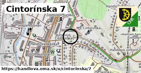 Cintorínska 7, Handlová