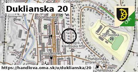 Duklianska 20, Handlová