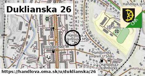 Duklianska 26, Handlová