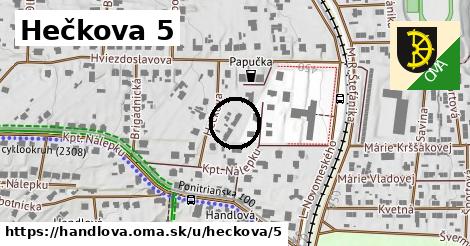 Hečkova 5, Handlová