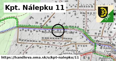 Kpt. Nálepku 11, Handlová