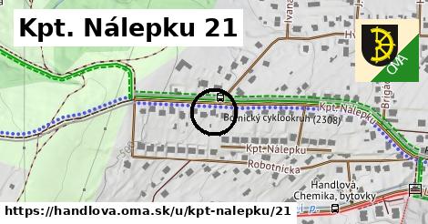 Kpt. Nálepku 21, Handlová