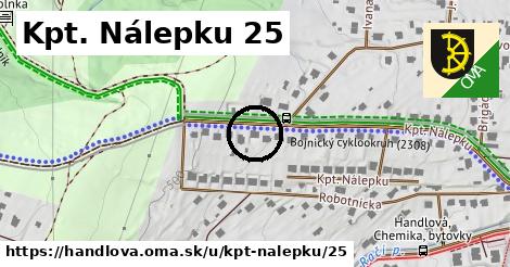 Kpt. Nálepku 25, Handlová