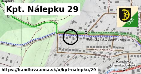 Kpt. Nálepku 29, Handlová