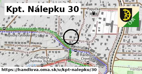 Kpt. Nálepku 30, Handlová