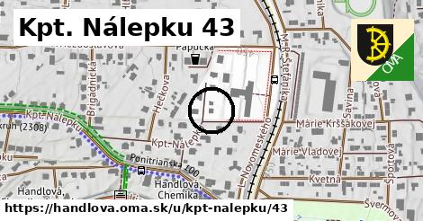 Kpt. Nálepku 43, Handlová