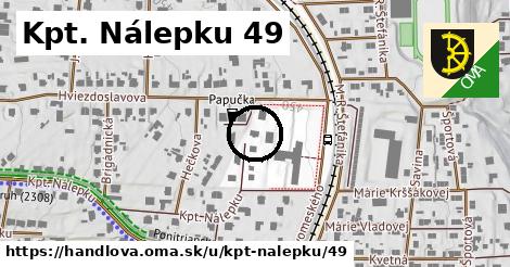 Kpt. Nálepku 49, Handlová