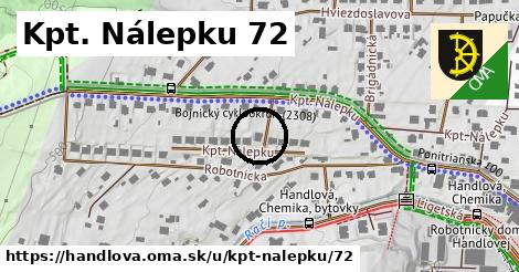 Kpt. Nálepku 72, Handlová