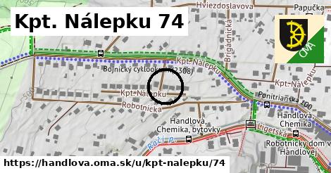 Kpt. Nálepku 74, Handlová