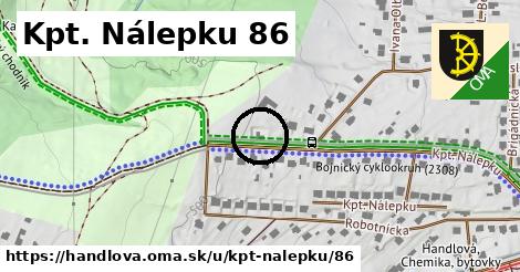 Kpt. Nálepku 86, Handlová