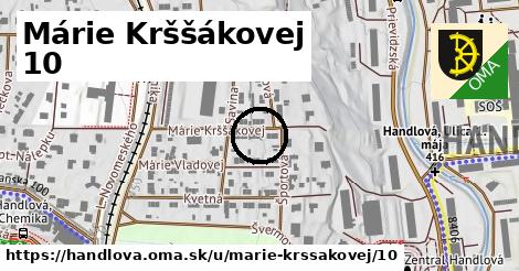 Márie Krššákovej 10, Handlová