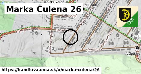 Marka Čulena 26, Handlová