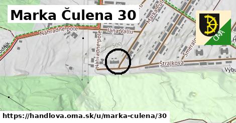 Marka Čulena 30, Handlová