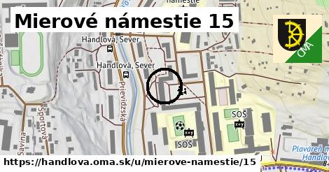 Mierové námestie 15, Handlová