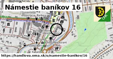 Námestie baníkov 16, Handlová