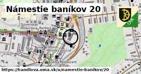 Námestie baníkov 20, Handlová