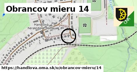 Obrancov mieru 14, Handlová