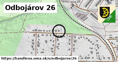 Odbojárov 26, Handlová