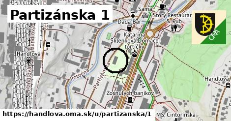 Partizánska 1, Handlová