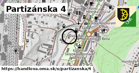 Partizánska 4, Handlová