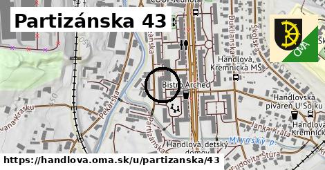 Partizánska 43, Handlová