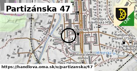 Partizánska 47, Handlová