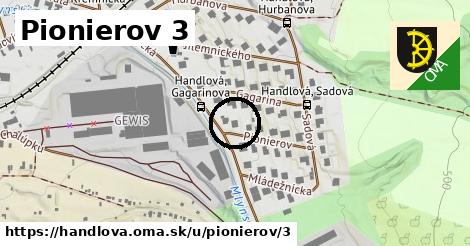 Pionierov 3, Handlová