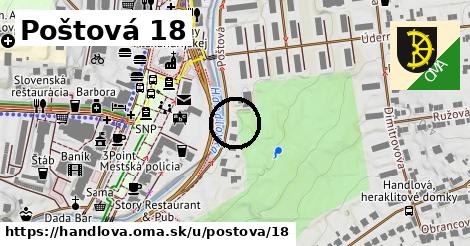 Poštová 18, Handlová