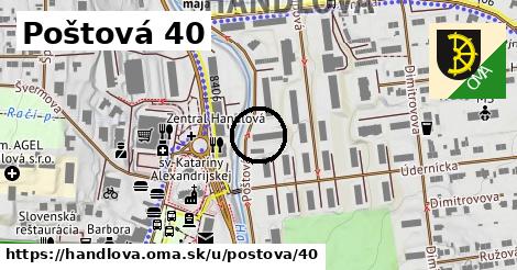 Poštová 40, Handlová