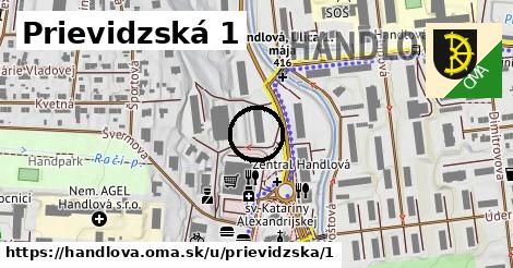 Prievidzská 1, Handlová