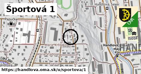 Športová 1, Handlová