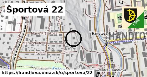 Športová 22, Handlová