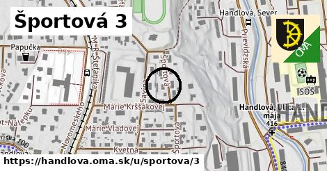 Športová 3, Handlová